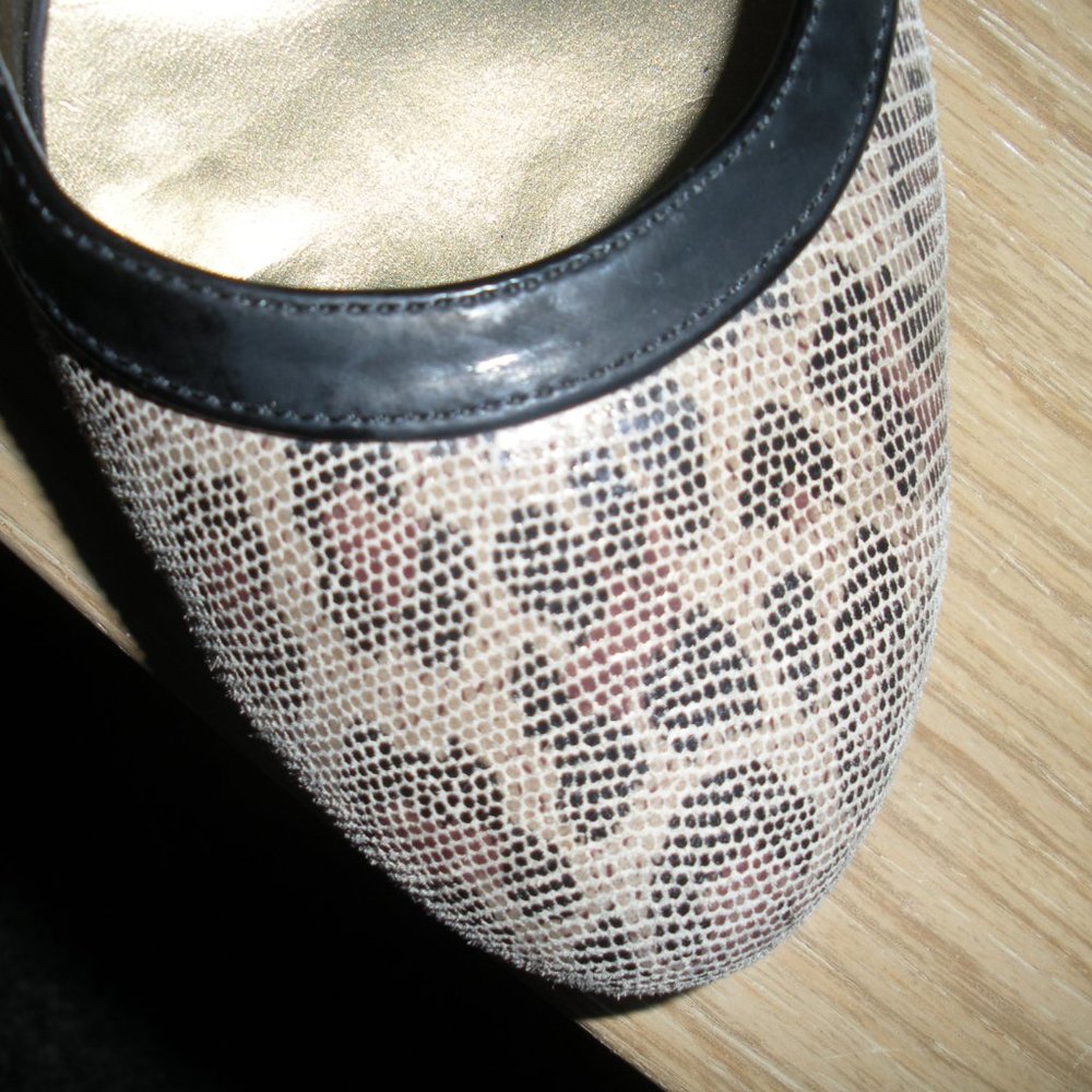 Anne Klein Leopard Sling Heels